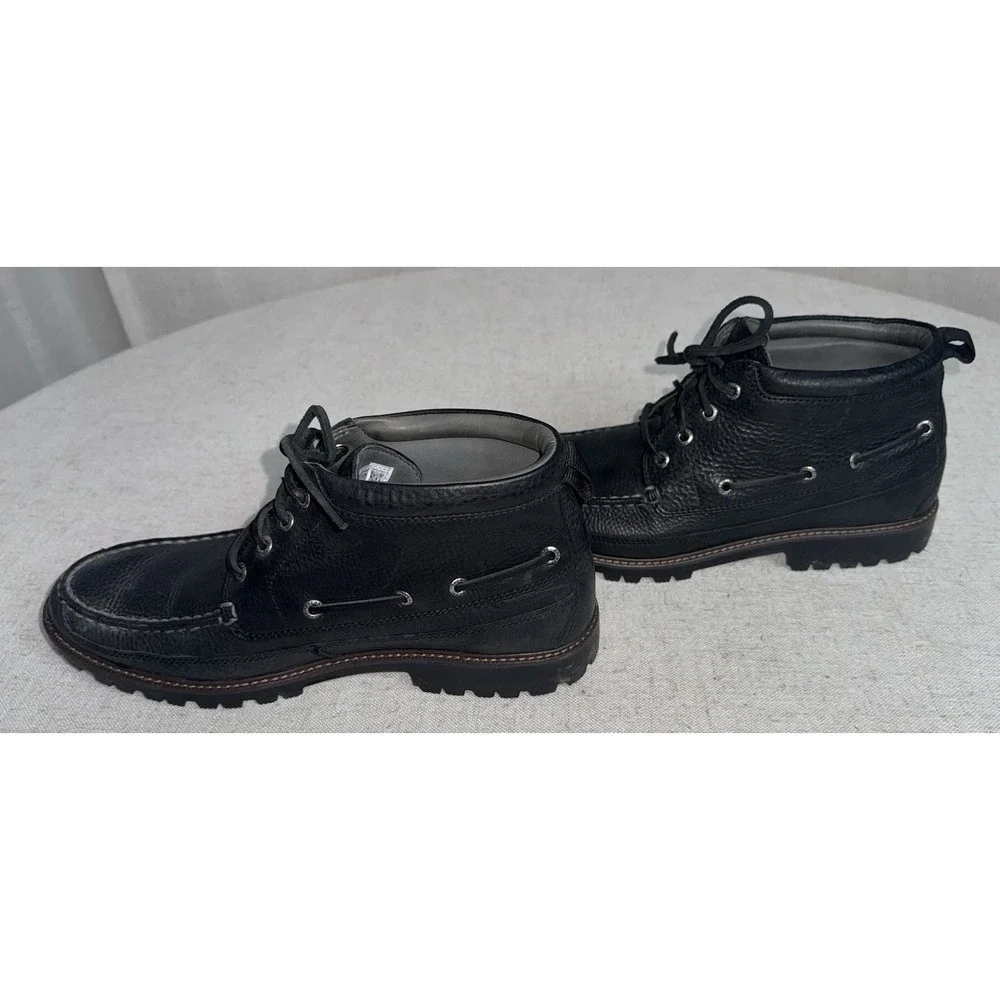 Men's Sz 11.5 Sperry Gold Cup Authentic Original Lug TopSider Chukka Shoes Boots